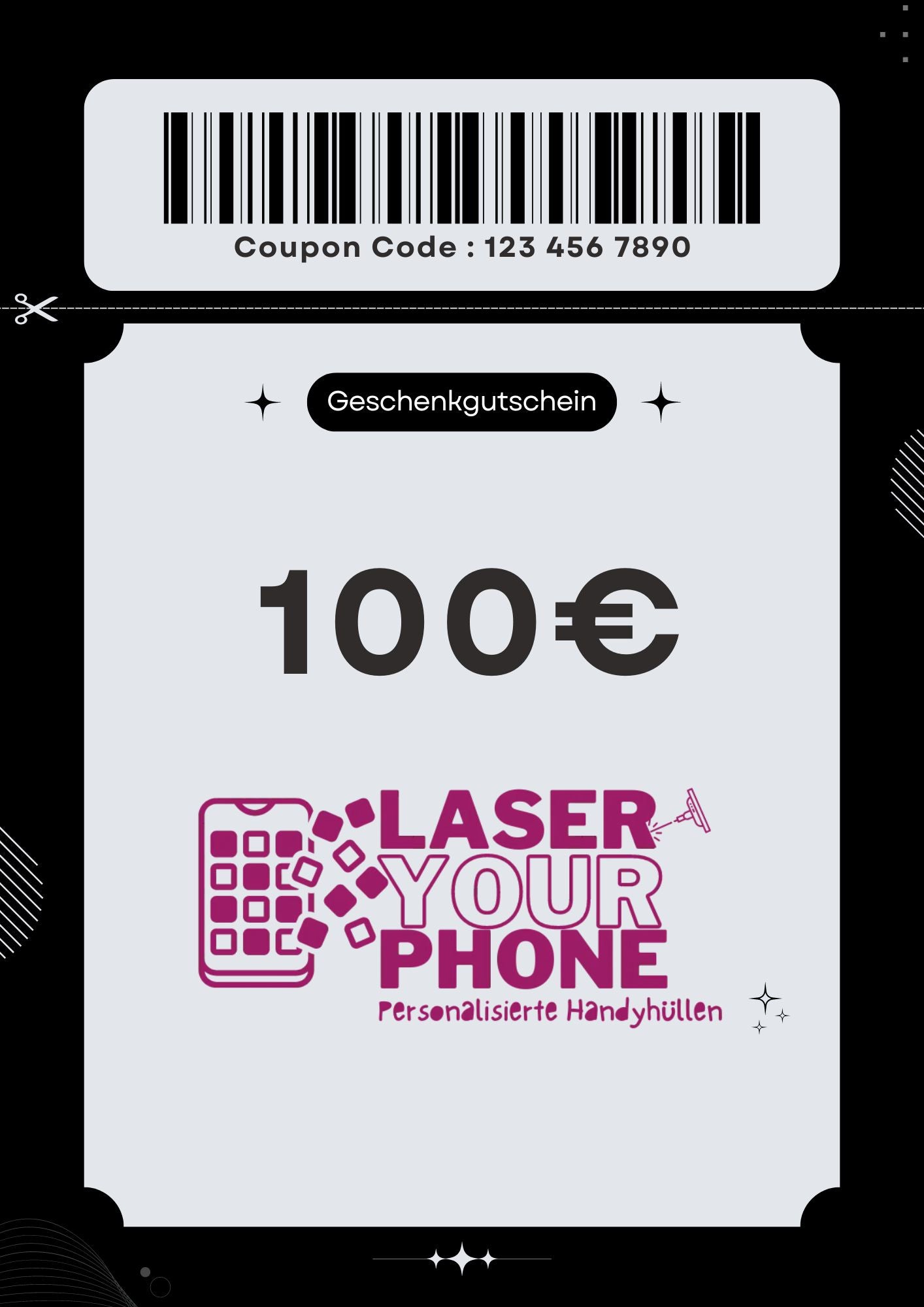 LaserYourPhone Geschenkgutschein