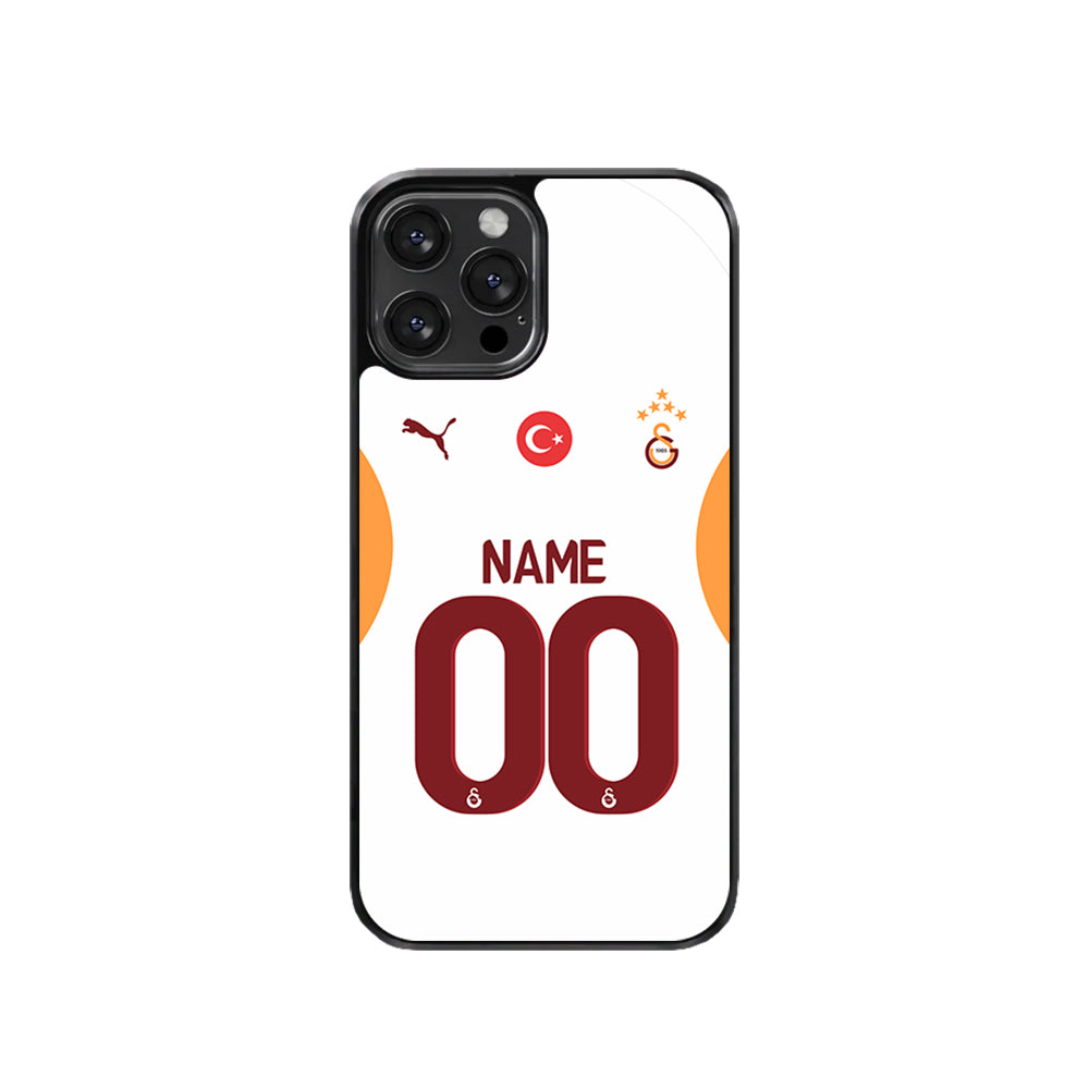 Galatasaray Weiß - Wunschname Case
