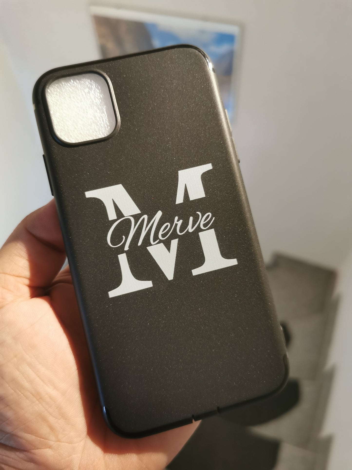 ID Case (Initiale mit Name) - UV-Druck