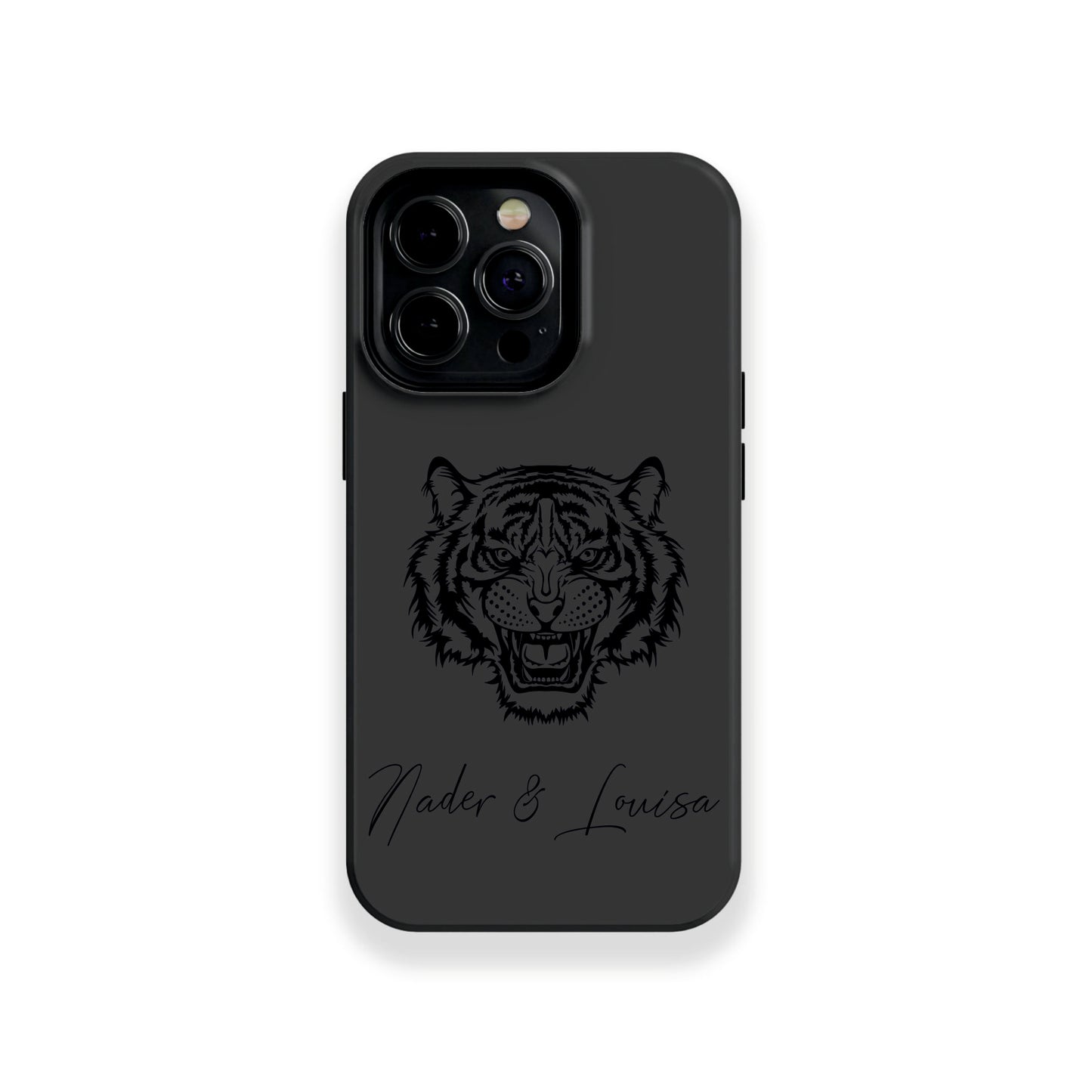 Tiger Case  - Lasergravur