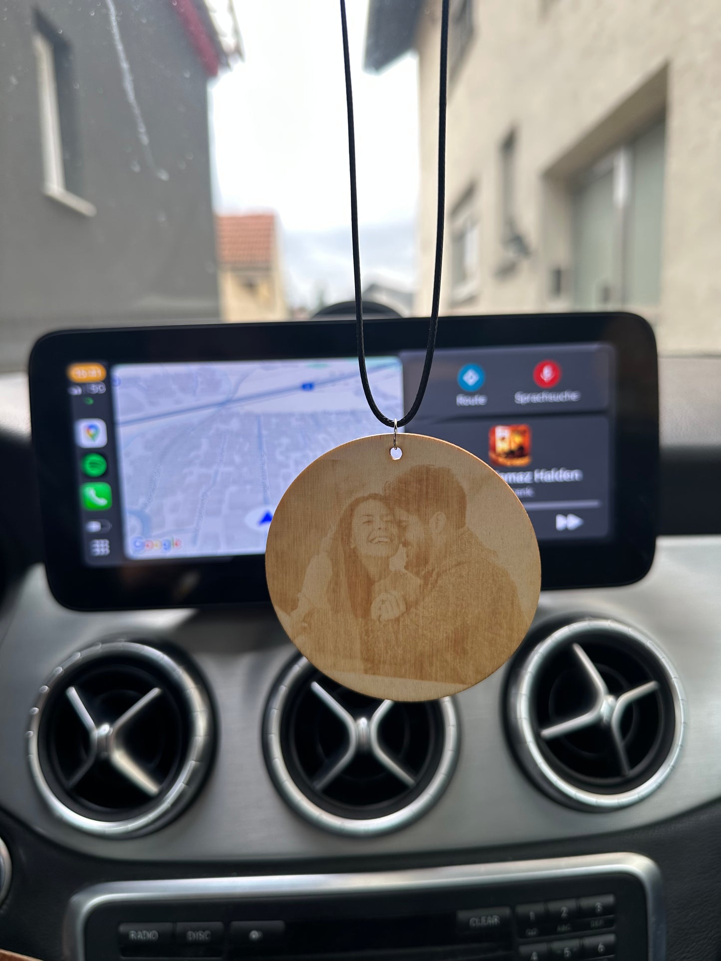 Autoanhänger Holz eigenes Design