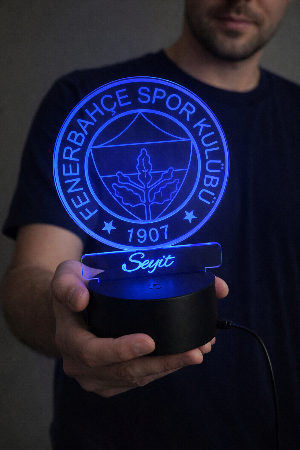 3D Led Leuchte Fenerbahce