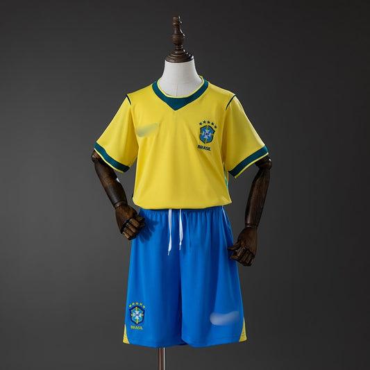 Brasilien Shirt Kids - Gelb