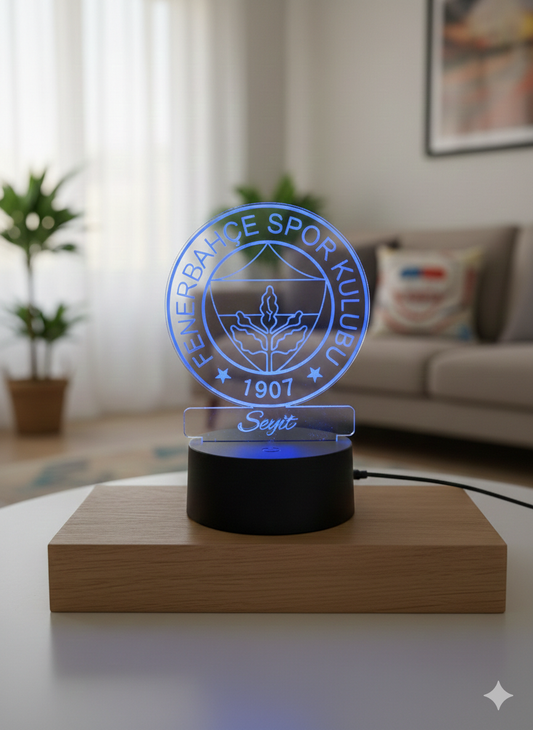 3D Led Leuchte Fenerbahce