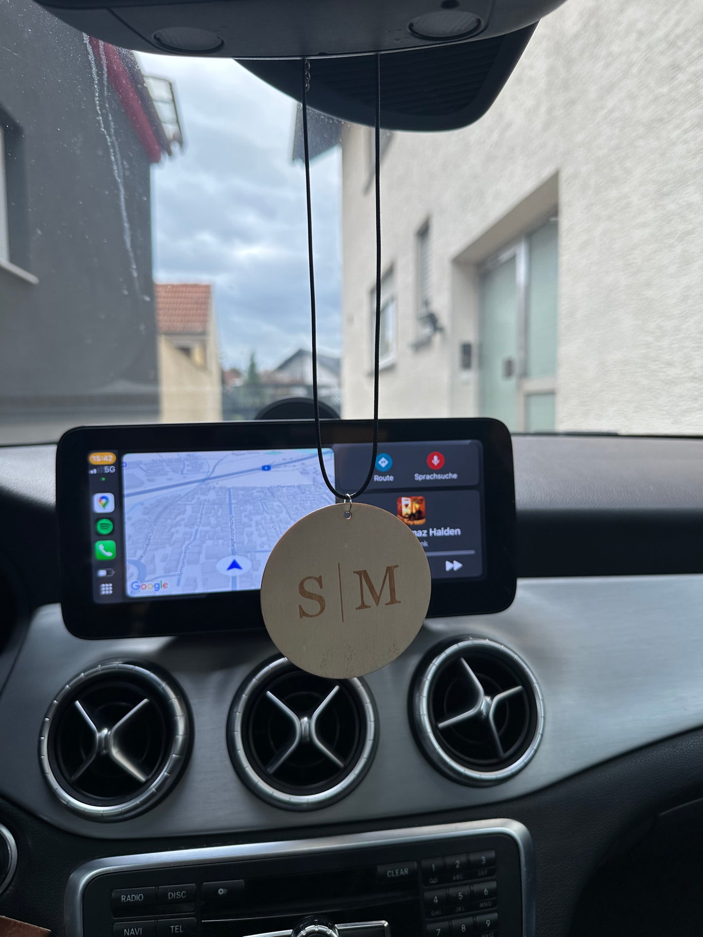 Autoanhänger Holz eigenes Design