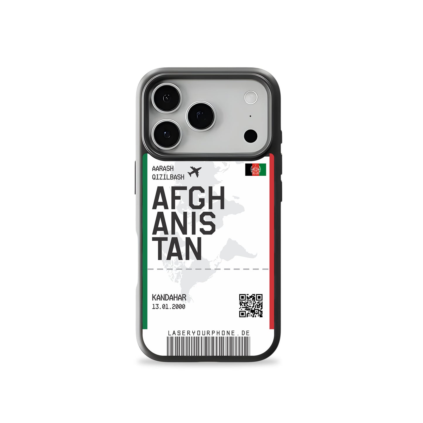 Ticketcase Afghanistan