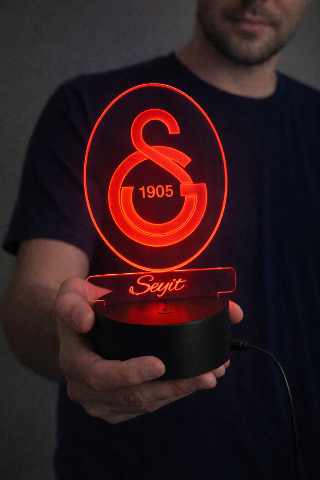 3D Led Leuchte Galatasaray