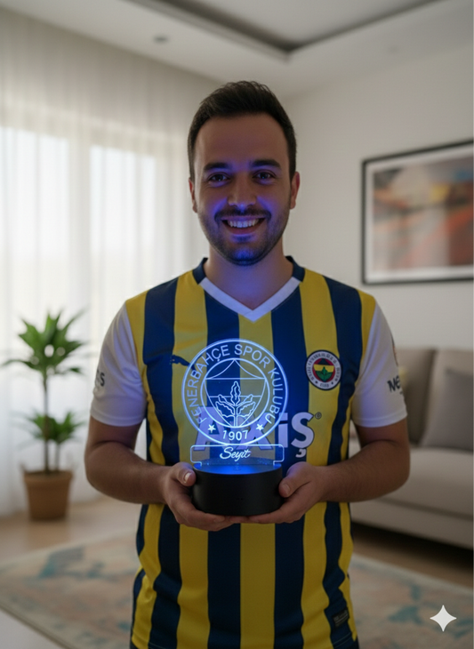 3D Led Leuchte Fenerbahce