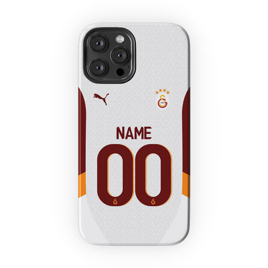 Galatasaray Weiß 24/25 - Wunschname Case