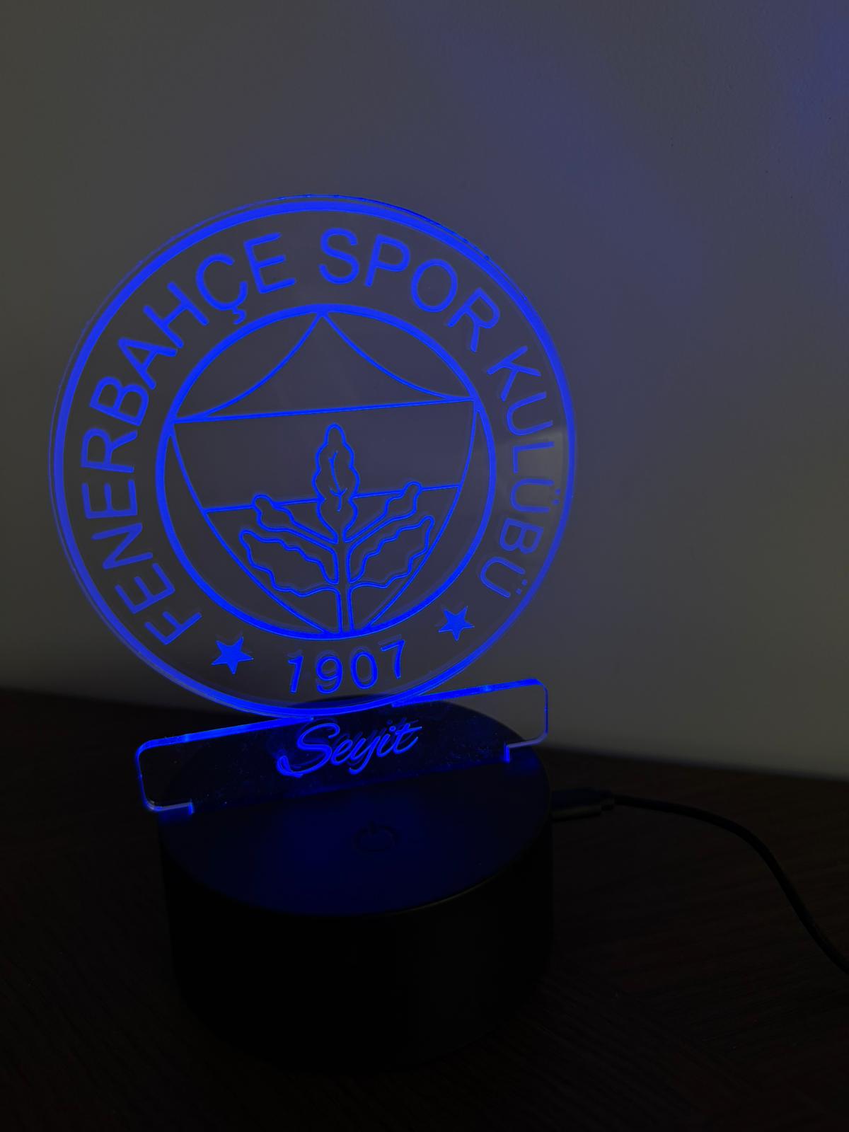 3D Led Leuchte Fenerbahce