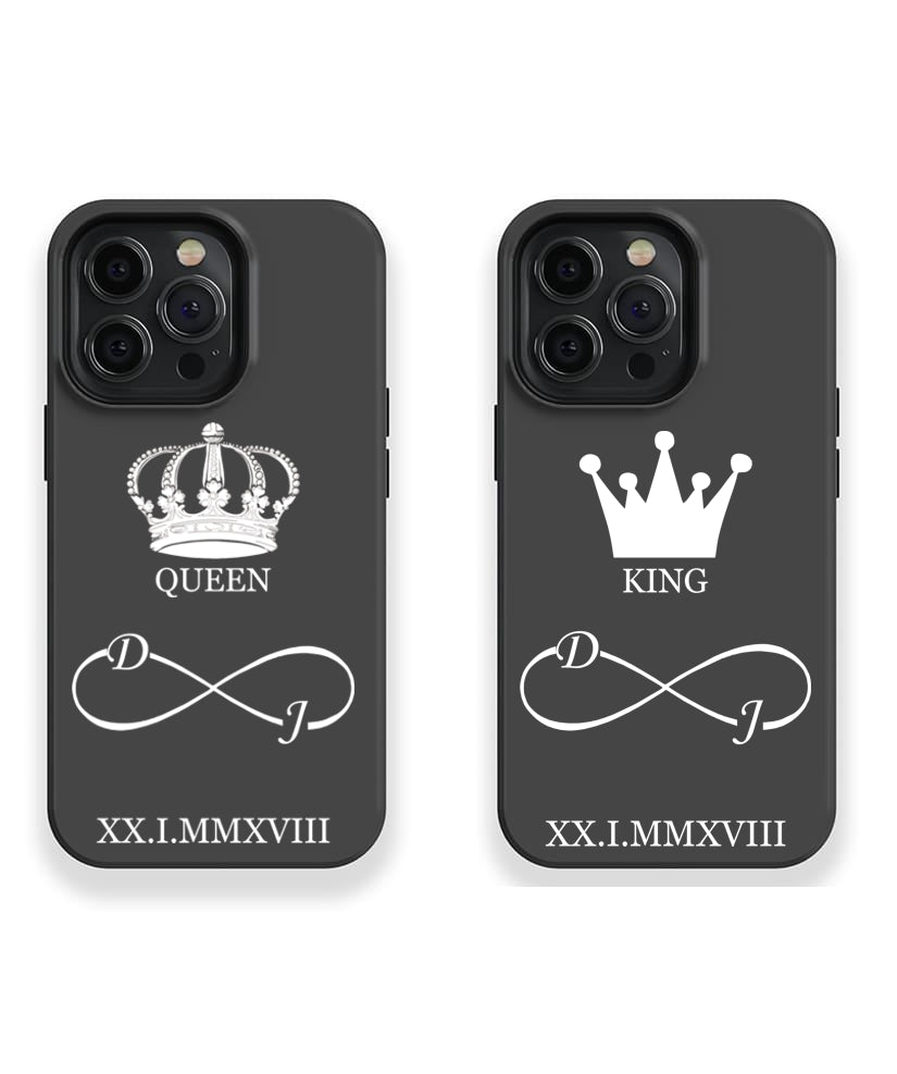 King & Queen Case - UV-Druck